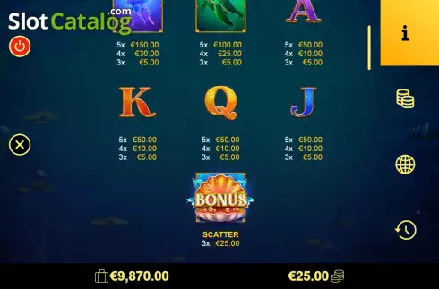 Скрин6. Gold of Mermaid слот