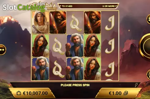 Скрин2. Ali Baba's Bounty слот