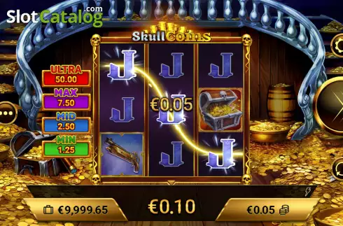 Скрин3. Skull Coins слот