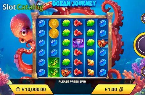 Скрин2. Ocean Journey слот