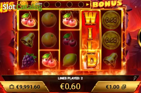 Скрин3. Sizzling Coins слот