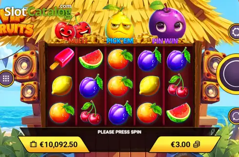 Скрин2. VIP Fruits слот