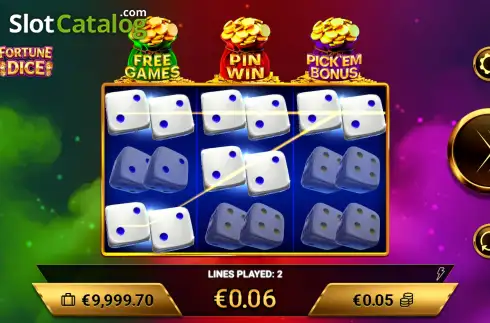 Скрин3. Fortune Dice (Amigo Gaming) слот