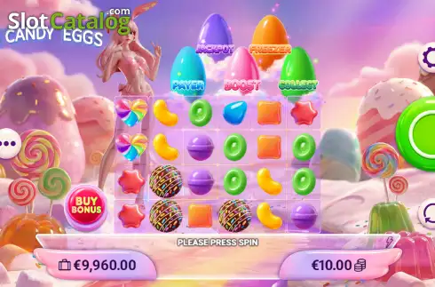 Скрин2. 5 Candy Eggs слот