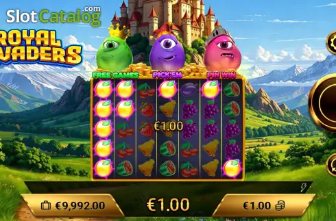 Скрин3. Royal Invaders слот