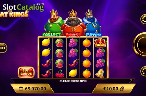 Скрин2. 3 Fat Kings слот