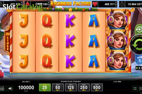 Скрин2. Richness Factory слот