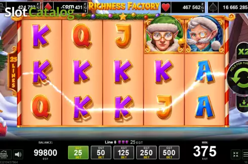 Скрин3. Richness Factory слот