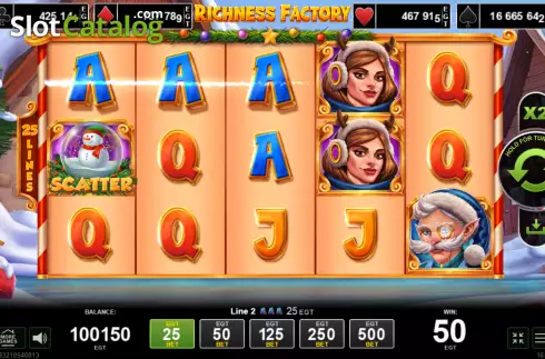 Скрин4. Richness Factory слот