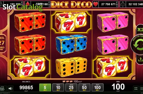 Скрин4. Dice Deco слот