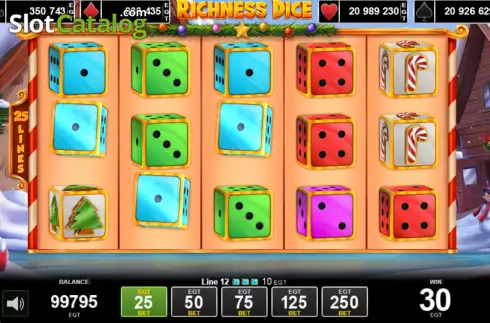 Скрин3. Richness Dice слот