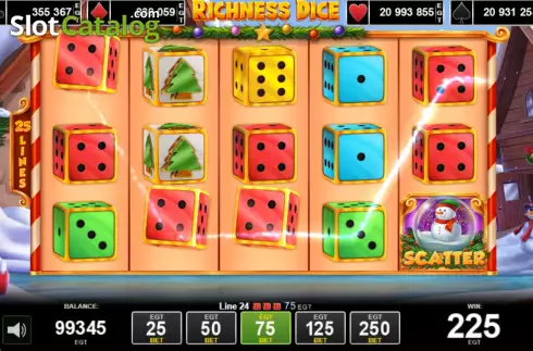 Скрин4. Richness Dice слот