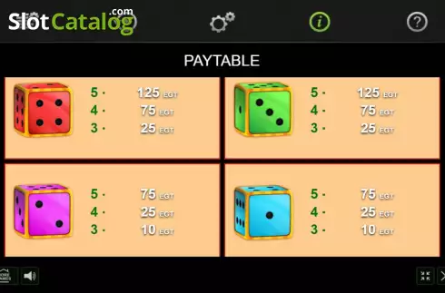 Скрин7. Richness Dice слот