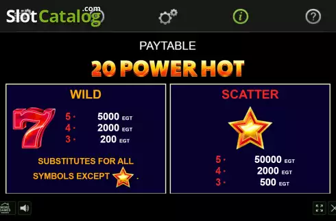 Скрин8. 20 Power Hot слот