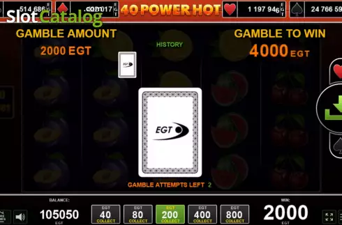 Скрин6. 40 Power Hot слот