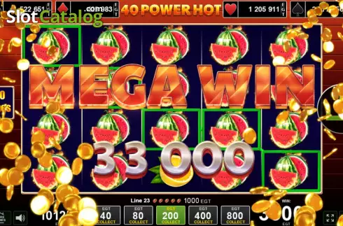Скрин8. 40 Power Hot слот