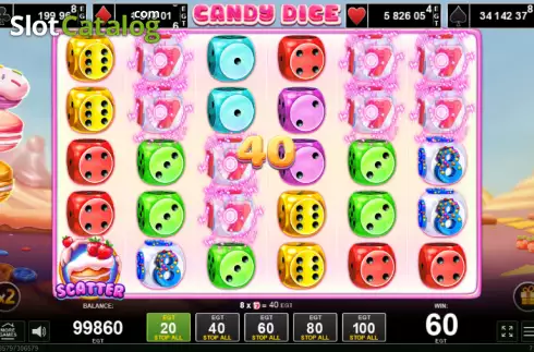 Скрин3. Candy Dice слот