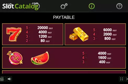 Скрин7. Art of Gold слот