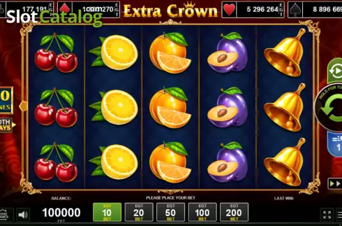 Скрин2. Extra Crown слот