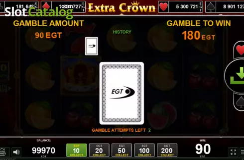 Скрин5. Extra Crown слот