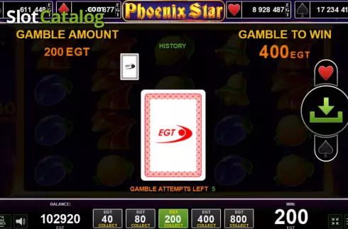 Скрин6. Phoenix Star слот