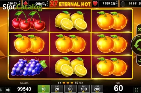 Скрин4. 27 Eternal Hot слот