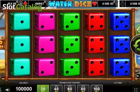 Скрин2. Water Dice слот