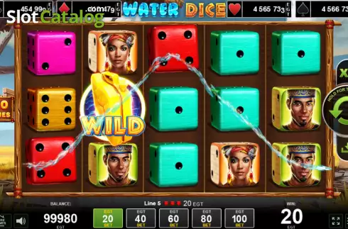 Скрин3. Water Dice слот