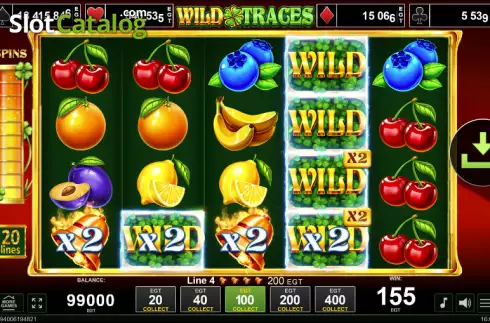 Скрин3. Wild Traces слот