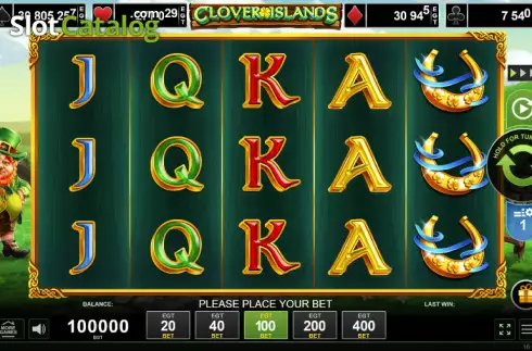 Скрин2. Clover Islands слот