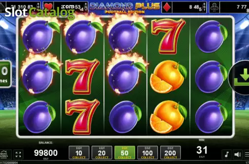 Скрин3. Diamond Plus Football Edition слот