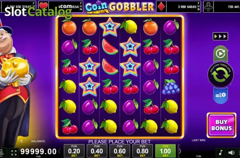 Скрин2. Coin Gobbler слот