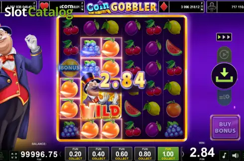 Скрин4. Coin Gobbler слот