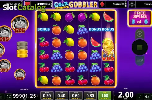 Скрин9. Coin Gobbler слот