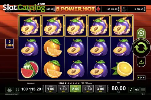 Скрин5. 5 Power Hot слот