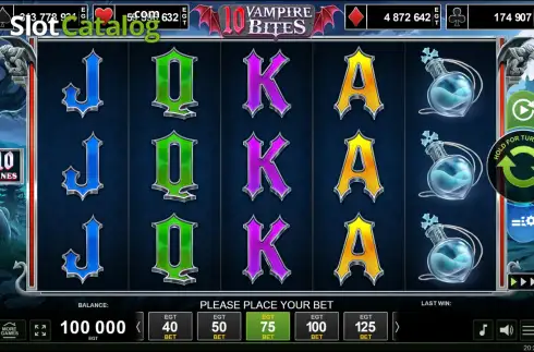 Скрин2. 10 Vampire Bites слот