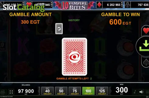 Скрин6. 10 Vampire Bites слот