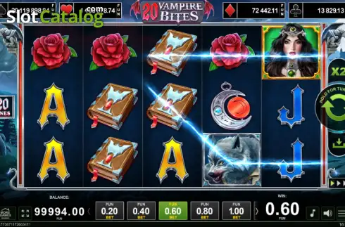 Скрин3. 20 Vampire Bites слот