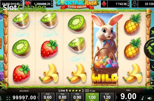 Скрин3. Cocktail Rush - Easter Edition слот