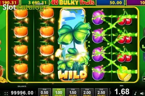 Скрин3. 40 Bulky Fruits Golden Coins Link слот