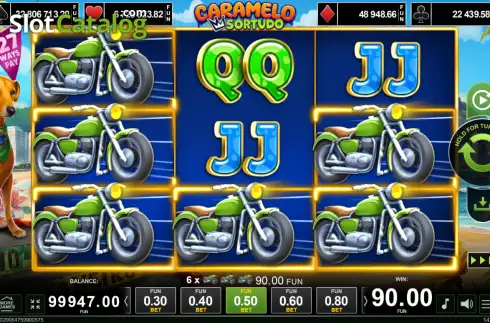 Скрин3. Caramelo Sortudo слот