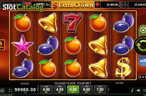 Скрин2. 5 Extra Crown слот