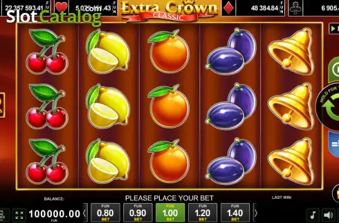 Скрин2. Extra Crown Classic Buy Bonus слот