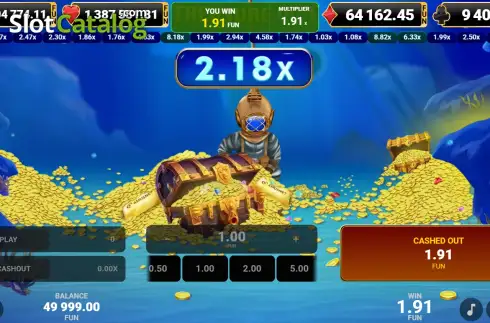 Скрин3. Treasure Dive слот