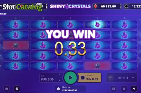 Скрин3. Shiny Crystals слот