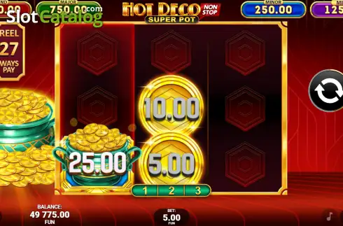 Скрин3. Hot Deco Nonstop Super Pot слот
