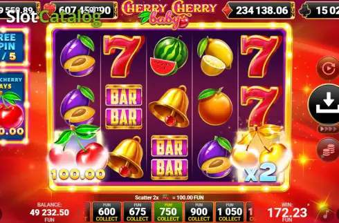 Скрин3. Cherry Cherry Baby слот