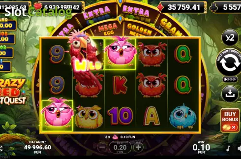 Скрин3. Crazy Red Nest Quest слот