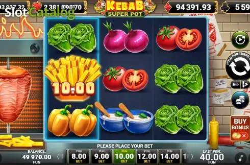 Скрин2. Kebab Super Pot слот