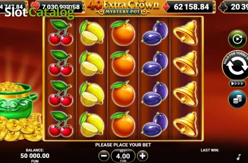 Скрин2. 40 Extra Crown Mystery Pot слот